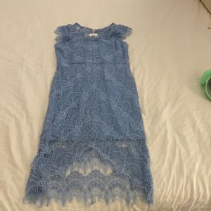 Brand- Free People, never worn light blue dress